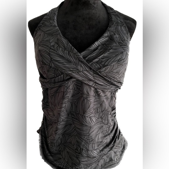 Kona Sol Swim Kona Sol Xl Grayblack Tankini Poshmark